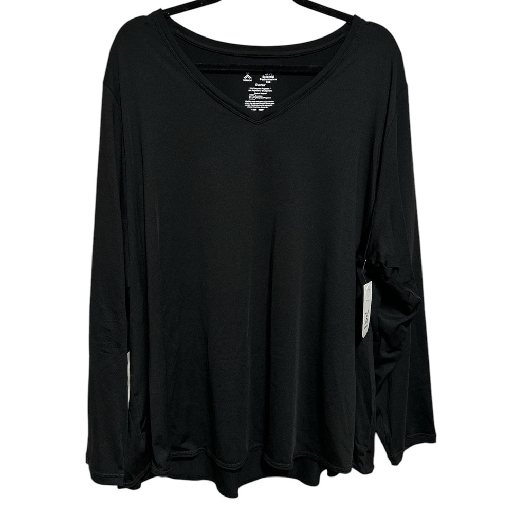 Xersion Women’s V-Neck Long Sleeve Active Tee  size 3x